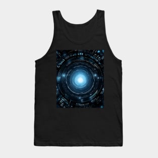 Streatwear cyber techno stargate Tank Top